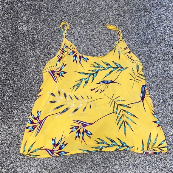 Yellow Roxy Tank Top - Picture 1 of 6